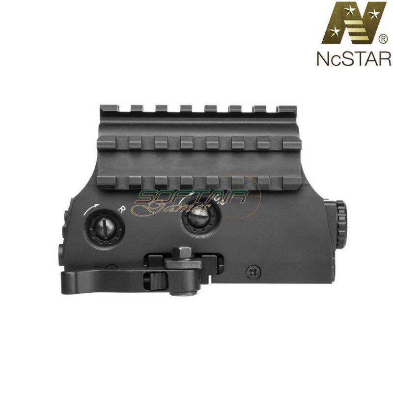 Tri-rail Armored Green Dot Con Laser Rosso & Qd Mount Nc Star (ncs-000176)