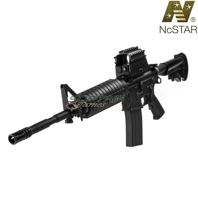 Tri-rail Armored Green Dot Con Laser Rosso & Qd Mount Nc Star (ncs-000176)