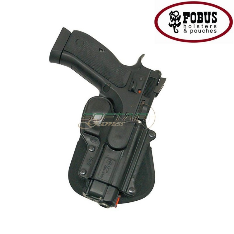 Rigid Tactical Holster For Cz 75d/75b/sp01/75d Black Fobus (fb-75d)
