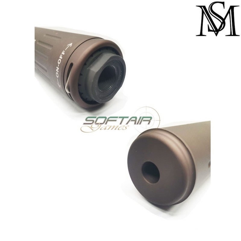 Silencer Acc Short Style Cb Milsim Series (ms-45-cb) Silencer Acc Short Style Cb Milsim Series (ms-45-cb)