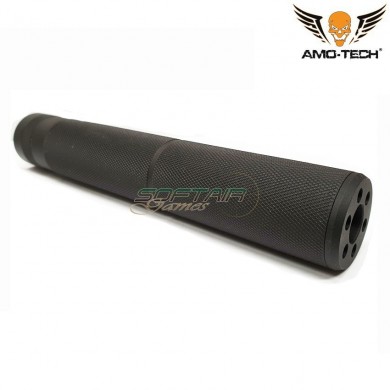 Silenziatore Zigr 14x1 Ccw Black 190mm Amo-tech® (amt-80-bk)