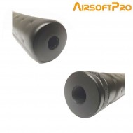 Silencer Elite Iron Sound Tech Black 210x40mm Ccw Airsoftpro® (ap-ei-sil)