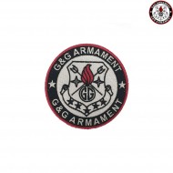 Patch Embroidered Logo Round Color G&g (gg-patch-10)