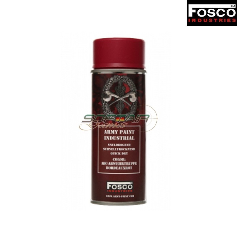 Flowerbox OASIS Aqua Colour Spray Vernice Spray Opaca Bordeaux 400 Ml - Per Fiori, Piante, Decorazioni, Interni/Esterni