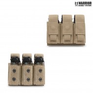 Tasca Tripla 40mm Granata/piccola Flashbang Coyote Tan Warrior Assault Systems (w-eo-t40gp-ct)
