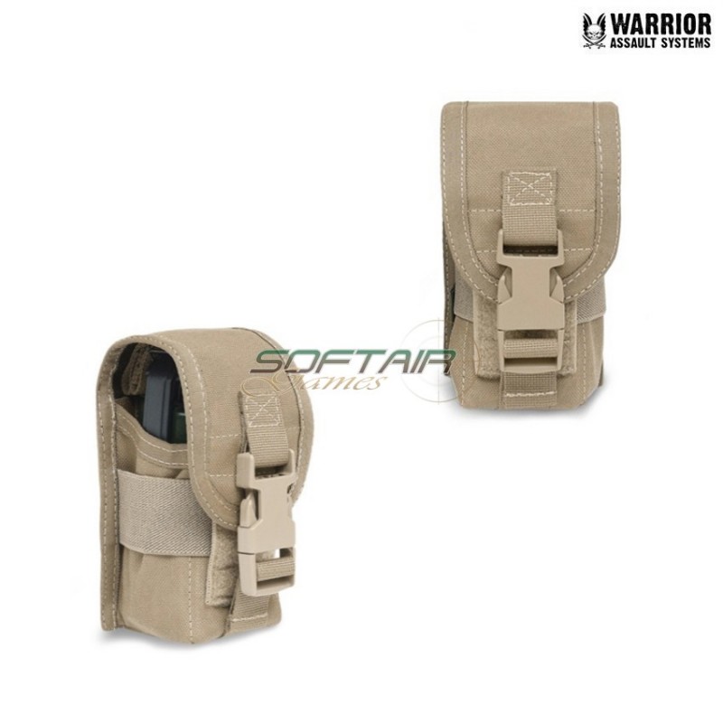 Tasca Singola Smoke Grenade Gen.1 Coyote Tan Warrior Assault Systems (w-eo-sgp-ct)