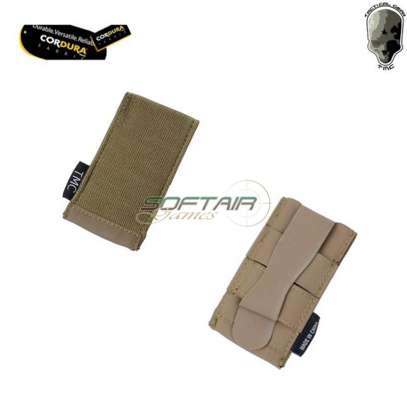 Single Elastic Pistol Pouch Coyote Brown Tmc (tmc-2413-cb)