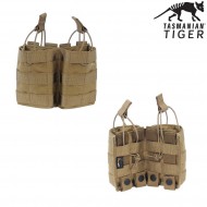 2 Sgl Mag Pouch Bel Khaki Tasmanian Tiger (tt-7167.343)