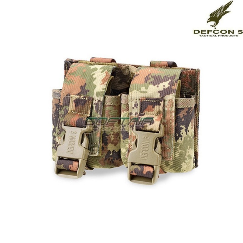Pouch Double Grenades Clip Vegetata Defcon 5 (d5-gp02-vi)