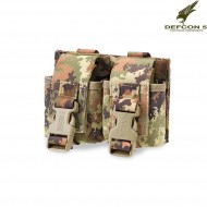 Tasca Doppia Granate Clip Vegetata Defcon 5 (d5-gp02-vi) Tasca Doppia Granate Clip Vegetata Defcon 5 (d5-gp02-vi)