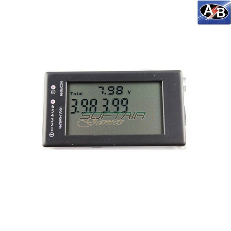 Lcd Tester For Lipo Action Batteries (ablcd6)