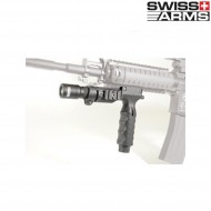 Maniglione Black Vertical Grip Con Alloggio Torcia Swiss Arms (263905)