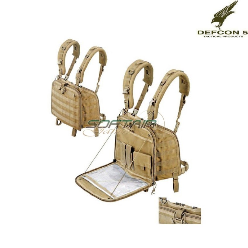 Map Chest Rig Tan Defcon 5 (d5-df084)