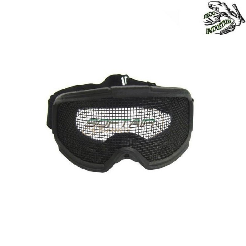 Maschera Snow Nera Con Rete Frog Industries® (fi-6058-bk) Maschera Snow Nera Con Rete Frog Industries® (fi-6058-bk)