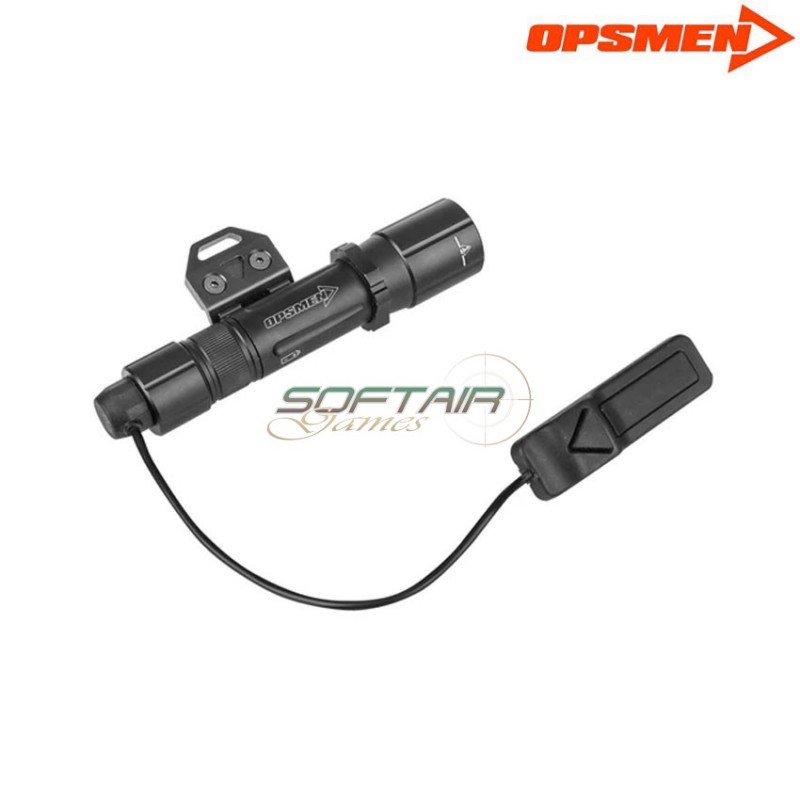 Fast 501m Tactical Flashlight Per Keymod 1000 Lumens Black Opsmen (ops-fast501k-bk)