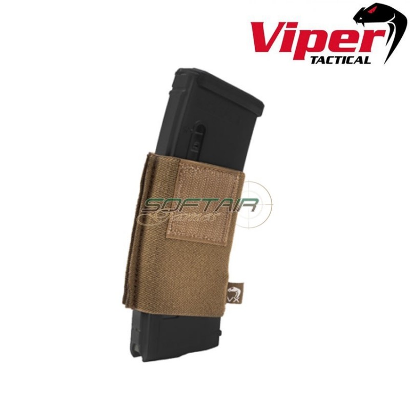 Vx Single Rifle Mag Sleeve Dark Coyote Viper Tactical (vit-vmslvxsinrdcoy)
