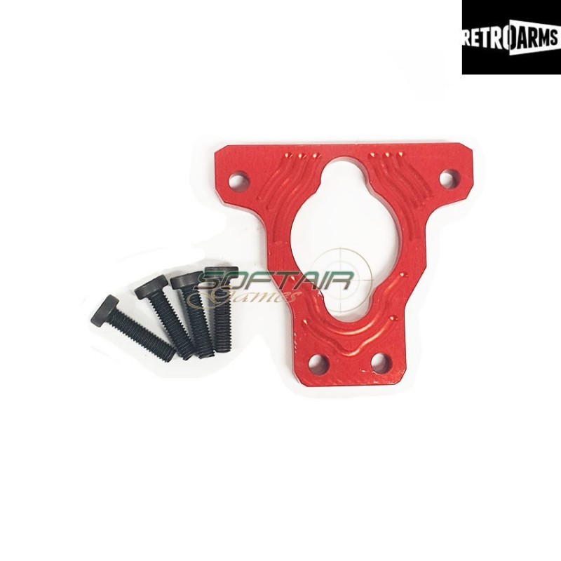 Rear Plate Bracket Per Gearbox P90 Retroarms (ra-6496)