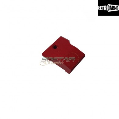 Button Dust Cover Ak Red Cnc Retroarms (ra-6531)