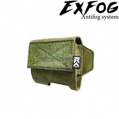 Olive Drab Helmet Pouch For Antifog System Fan Kits Exfog (ef-xhp1.0-od)