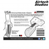 Universal Sidewinder Adaptor Black Airtech Studios (as-usa-m12-blk/ait293001)