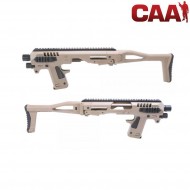 Micro Roni Carbine Tan Conversion For Pistol Glock Caa (cd-sk8t) Micro Roni Carbine Tan Conversion For Pistol Glock Caa (cd-sk8t)