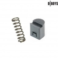 Scar L Black Stock Opening Button Dboys (by-s08-bk) Scar L Black Stock Opening Button Dboys (by-s08-bk)
