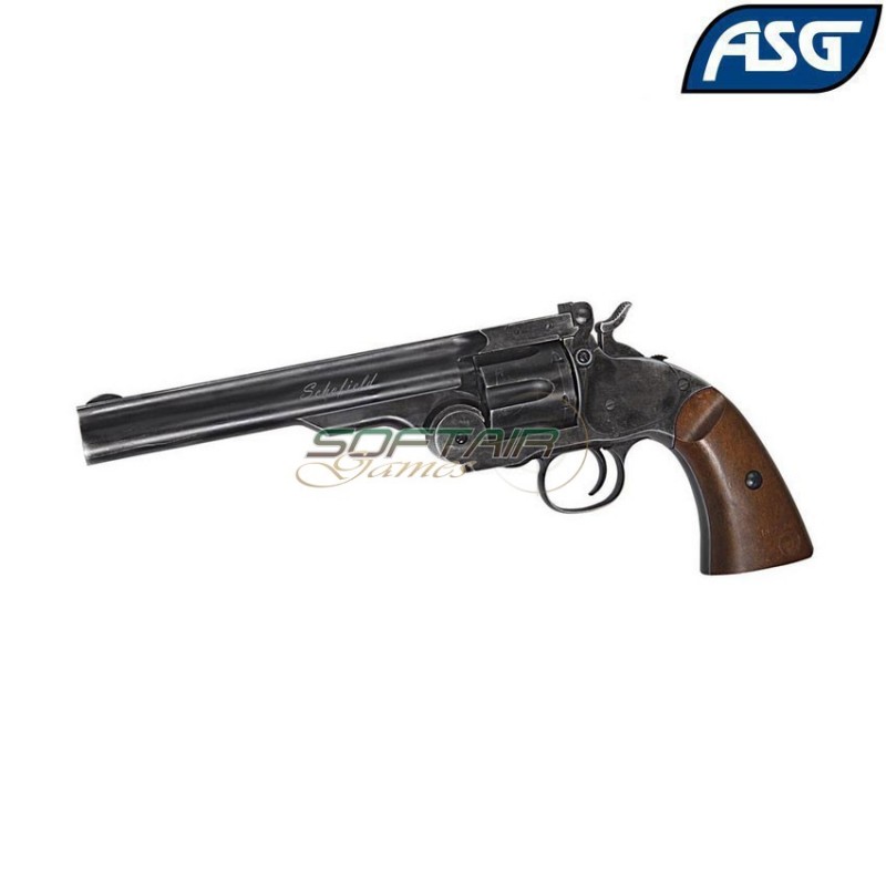 Pistola A Co2 Revolver Schofield 6" Asg (asg-19303) Pistola A Co2 Revolver Schofield 6" Asg (asg-19303)