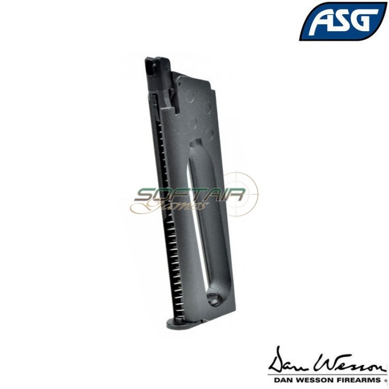 Co2 Magazine 17bb For Colt Dan Wesson Valor Asg (asg-18529)