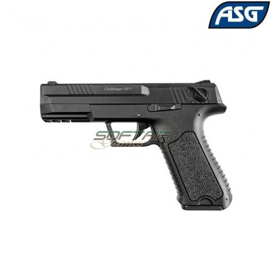 Electric Pistol Xp17 Challenger Black Asg (asg-19103)