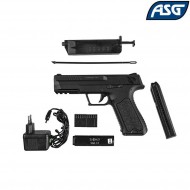 Pistola Elettrica Xp17 Challenger Black Asg (asg-19103)