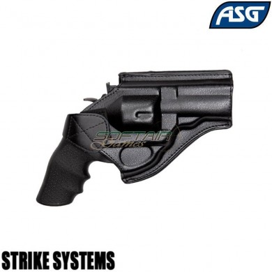 Fondina Black Da Cintura Per Revolver Wg/dan Wesson 2/4 Pollici Strike Systems Asg (asg-19244)