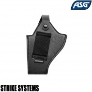 Fondina Black Da Cintura Per Revolver Wg/dan Wesson 2/4 Pollici Strike Systems Asg (asg-19244)