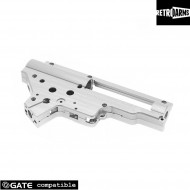 New Gearbox Shell Silver Cnc Qsc Sr25 8mm Retroarms (ra-6391) New Gearbox Shell Silver Cnc Qsc Sr25 8mm Retroarms (ra-6391)