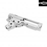 New Pacche Gearbox Silver Cnc Qsc Hk417 8mm Retroarms (ra-6686) New Pacche Gearbox Silver Cnc Qsc Hk417 8mm Retroarms (ra-6686)