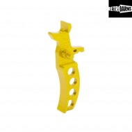 Speed Trigger Cnc M4-d Yellow Retroarms (ra-6818)