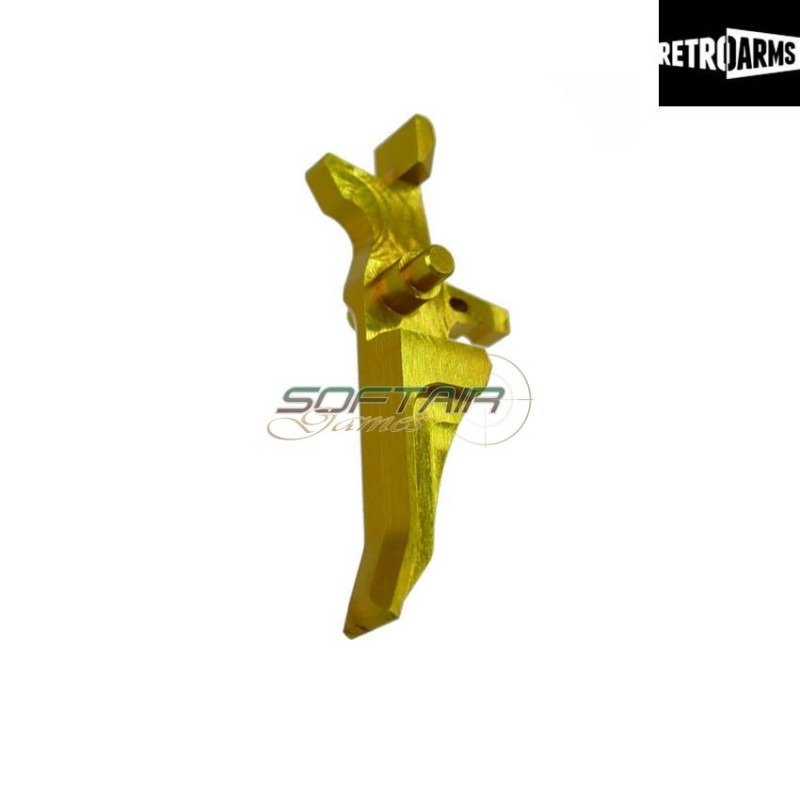 Speed Trigger Cnc M4-j Gold Retroarms (ra-6975) Speed Trigger Cnc M4-j Gold Retroarms (ra-6975)