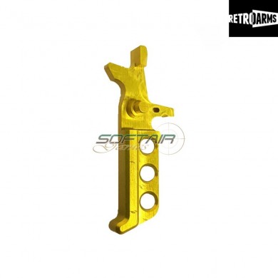 Speed Trigger Cnc M4-h Yellow Retroarms (ra-6953)