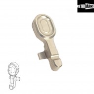 Bolt Catch Cnc M4 Silver Retroarms (ra-6605) Bolt Catch Cnc M4 Silver Retroarms (ra-6605)