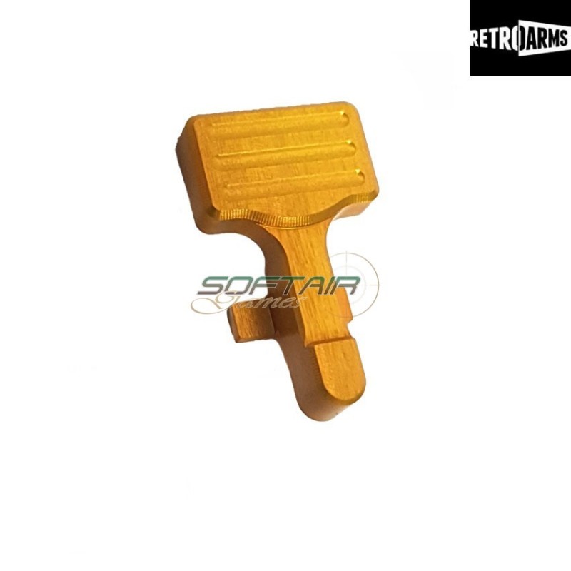Bolt Catch Cnc M4-b Gold Retroarms (ra-7028)
