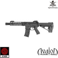 Fucile elettrico avalon saber cqb black senza valigia vfc (av1-m4_saber_s-bk01) Fucile elettrico avalon saber cqb black senza valigia vfc (av1-m4_saber_s-bk01)