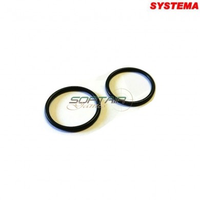 Oring stock tube cap set 2 pieces for ptw systema (sy-sst-016)