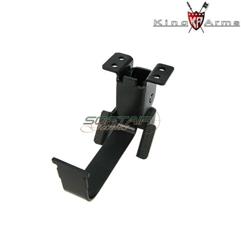 Extended ak type c magazine catch king arms (ka-ak-04-c)