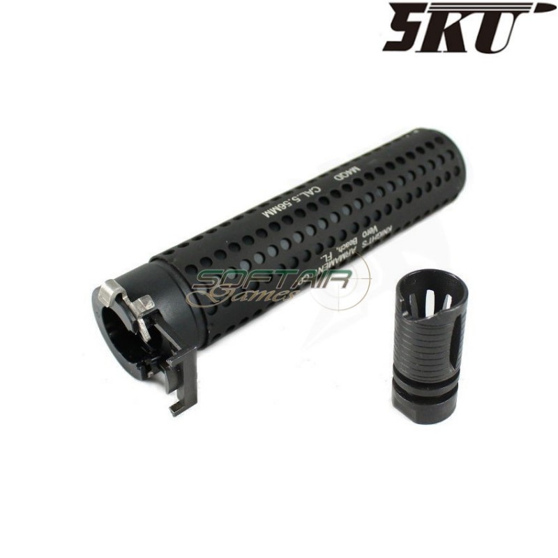 Knight's armament mk18 silencer style qd black 5ku (5ku-101)