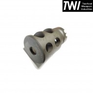 Spegnifiamma dtk-2 zenitco style per fucile ak real type twi (twi-dtk-2)