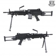 Mitragliatrice elettrica m249 para sportline black s&t (st-211922) Mitragliatrice elettrica m249 para sportline black s&t (st-211922)