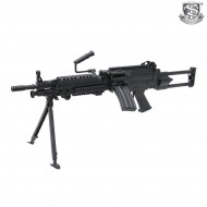 Mitragliatrice elettrica m249 para sportline black s&t (st-211922) Mitragliatrice elettrica m249 para sportline black s&t (st-211922)