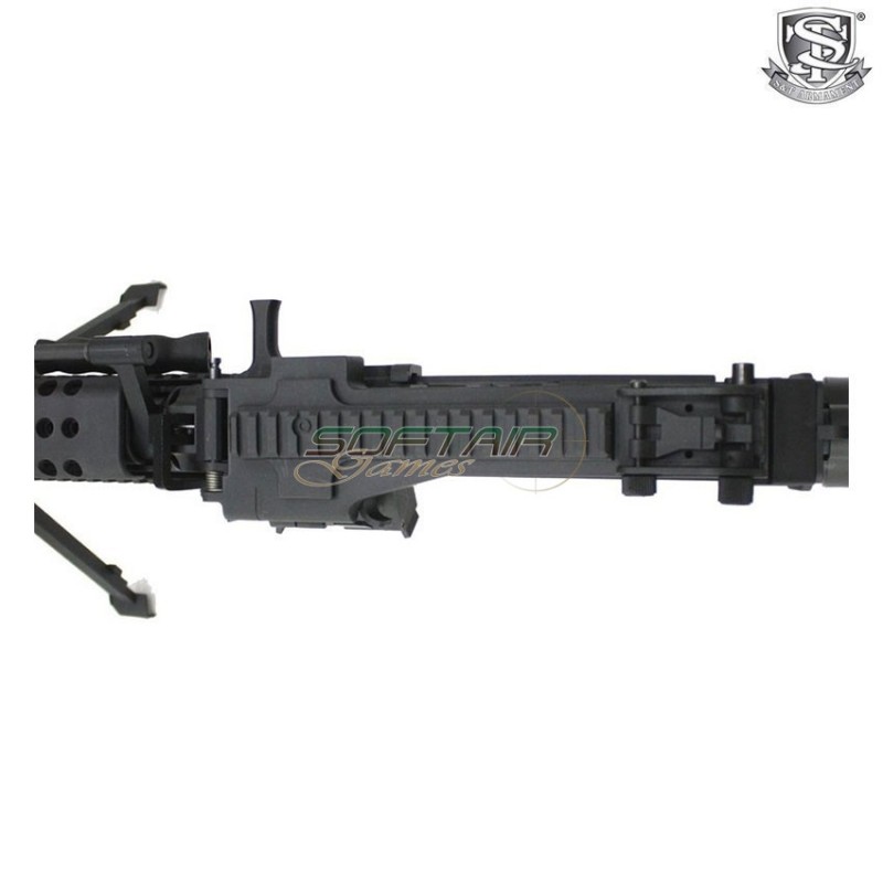 Mitragliatrice elettrica m249 para sportline black s&t (st-211922) Mitragliatrice elettrica m249 para sportline black s&t (st-211922)