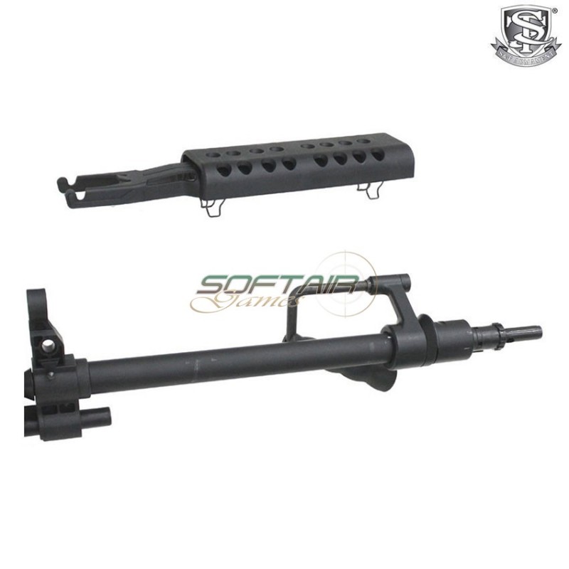 Mitragliatrice elettrica m249 para sportline black s&t (st-211922) Mitragliatrice elettrica m249 para sportline black s&t (st-211922)