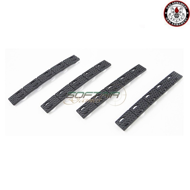 Rail panel set black for keymod g&g (gg-03157)