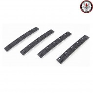 Rail panel set black per keymod g&g (gg-03157)